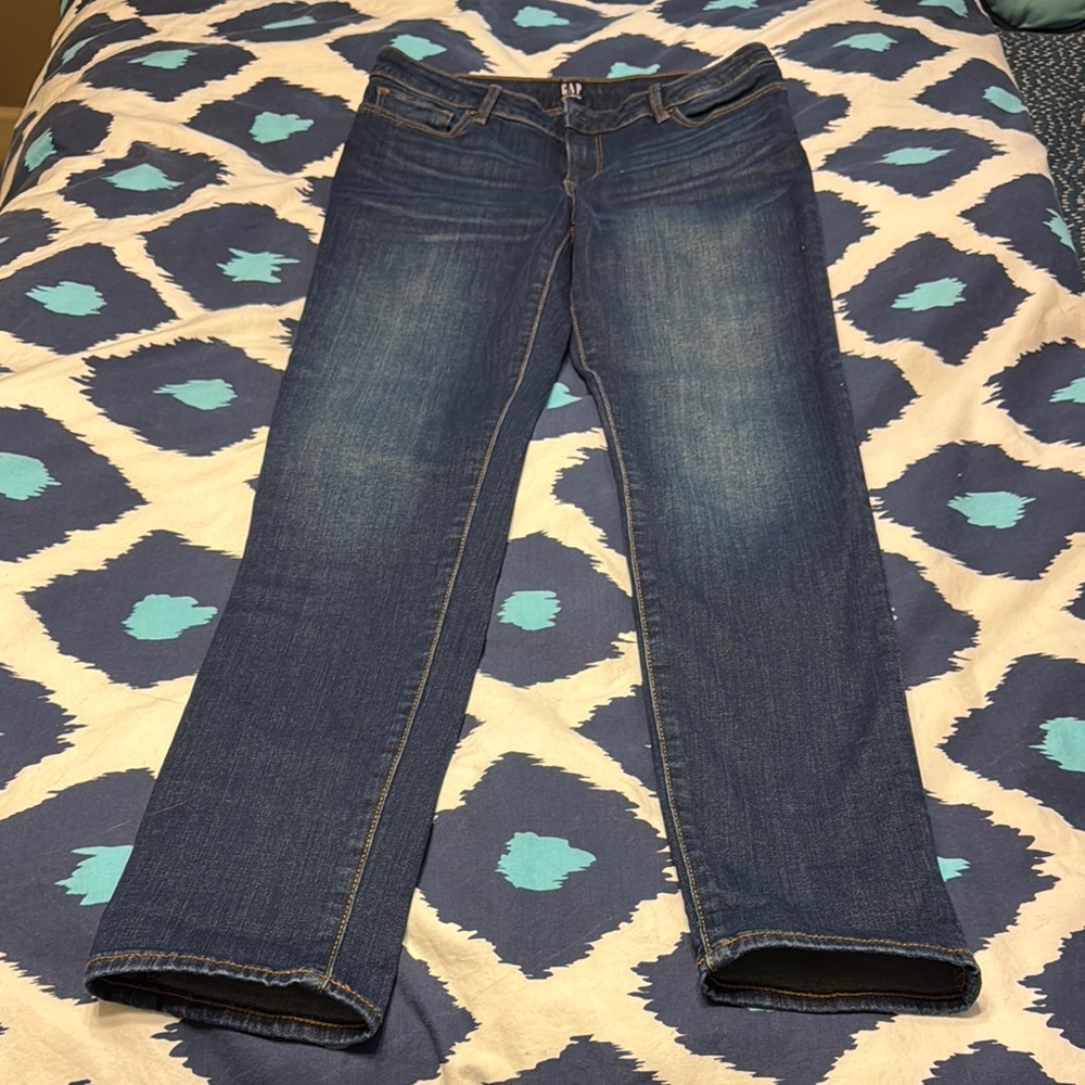 GAP Kids Dark Blue Straight Leg Jeans